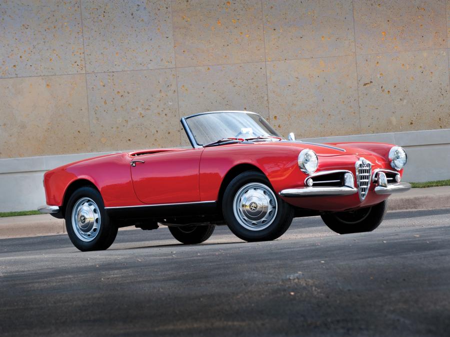  Alfa Romeo Giulietta Spider (750) 1956 года  (фото 17 из 23)